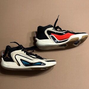 Nike Men’s Jordan Tatum 1 “Barbershop” - Black, Red, Blue, and White